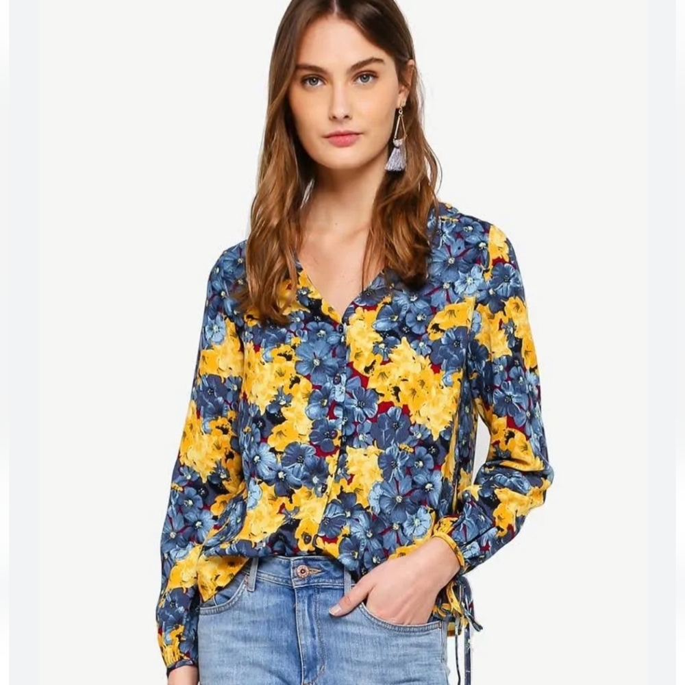 Vero Moda Floral Puff Sleeve Blouse XL